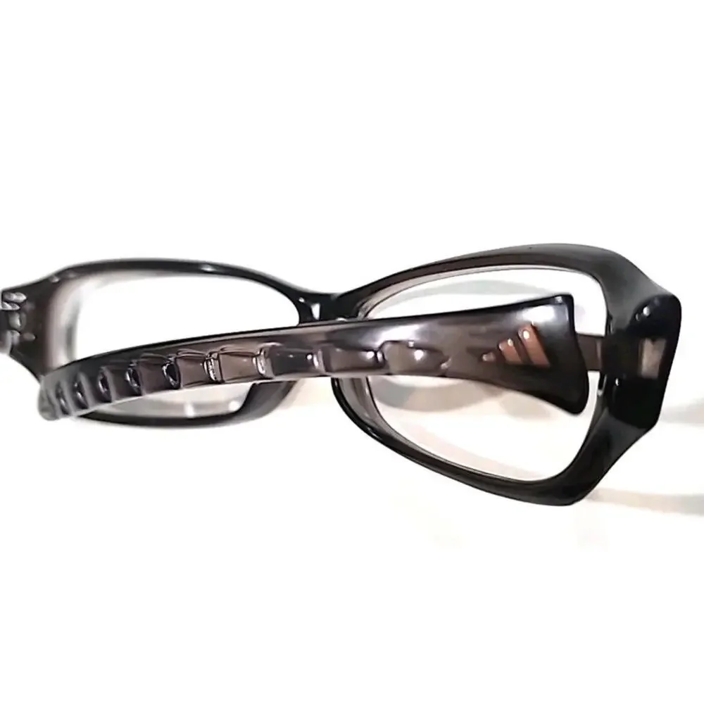 Adidas A981 Jiggy No Lenses Small Boys Brown Wrap Sunglasses Frame Austria